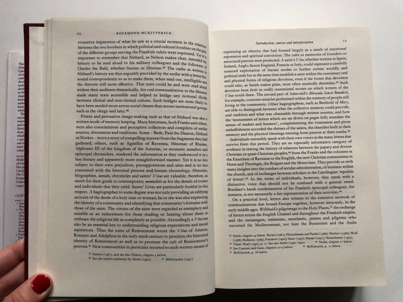 THE NEW CAMBRIDGE MEDIEVAL HISTORY II c.700-c.900 / EDITED BY ROSAMOND MCKITTERICK / Cambridge University Press, 1995 / Hardcover (9780521362924)