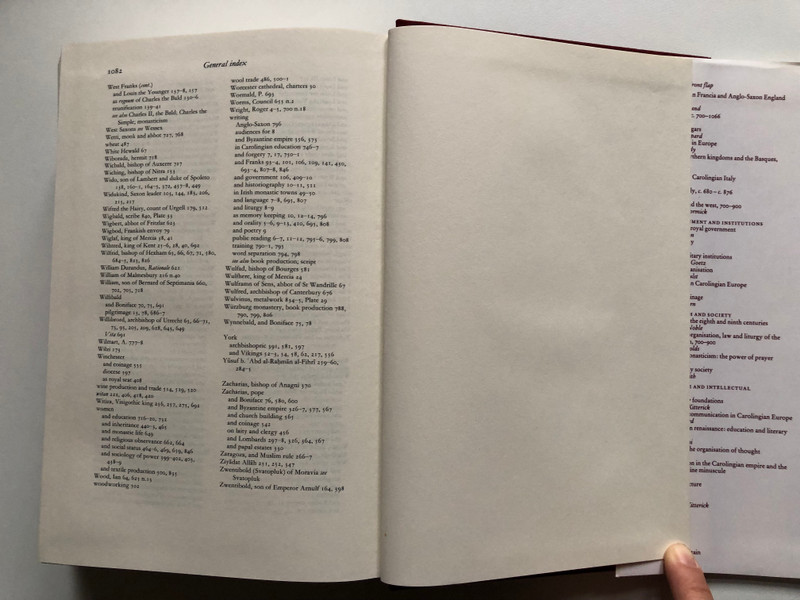 THE NEW CAMBRIDGE MEDIEVAL HISTORY II c.700-c.900 / EDITED BY ROSAMOND MCKITTERICK / Cambridge University Press, 1995 / Hardcover (9780521362924)