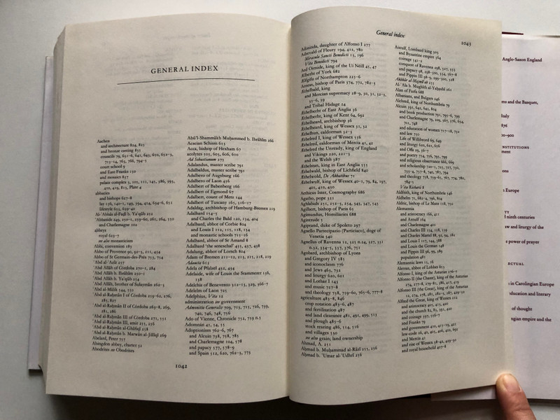 THE NEW CAMBRIDGE MEDIEVAL HISTORY II c.700-c.900 / EDITED BY ROSAMOND MCKITTERICK / Cambridge University Press, 1995 / Hardcover (9780521362924)