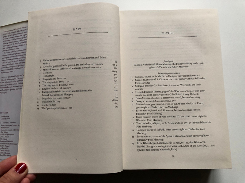 THE NEW CAMBRIDGE MEDIEVAL HISTORY III c.900-6.1024 / EDITED BY TIMOTHY REUTER / Cambridge University Press, 2000 / Hardcover (9780521364478)