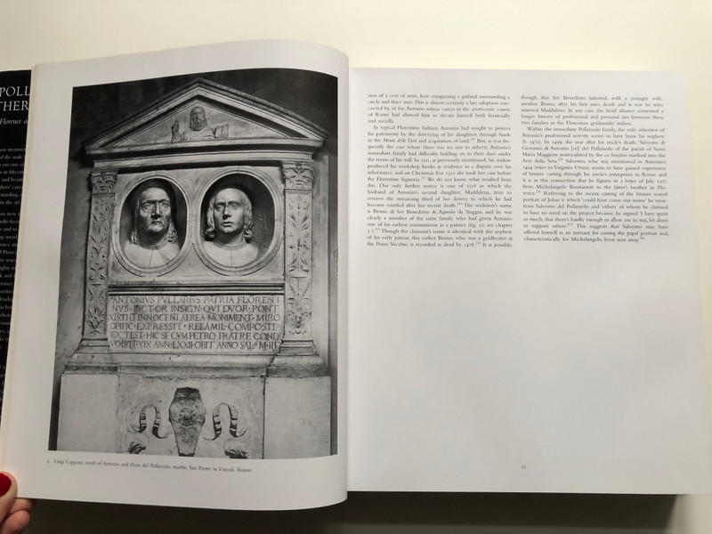 THE POLLAIUOLO BROTHERS - THE ARTS OF FLORENCE AND ROME / ALISON WRIGHT / Yale University Press, 2005 / Hardcover (9780300106251)