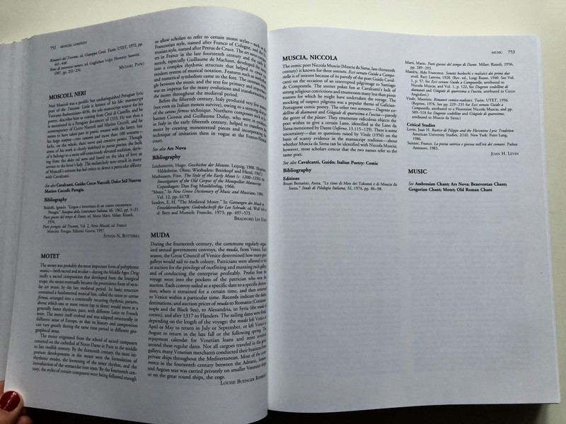 MEDIEVAL ITALY AN ENCYCLOPEDIA / Volume 2, L-Z INDEX / Christopher Kleinhenz, Editor / Routledge, 2003 / Hardcover (9780415939317)