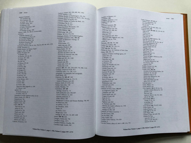 MEDIEVAL ITALY AN ENCYCLOPEDIA / Volume 2, L-Z INDEX / Christopher Kleinhenz, Editor / Routledge, 2003 / Hardcover (9780415939317)