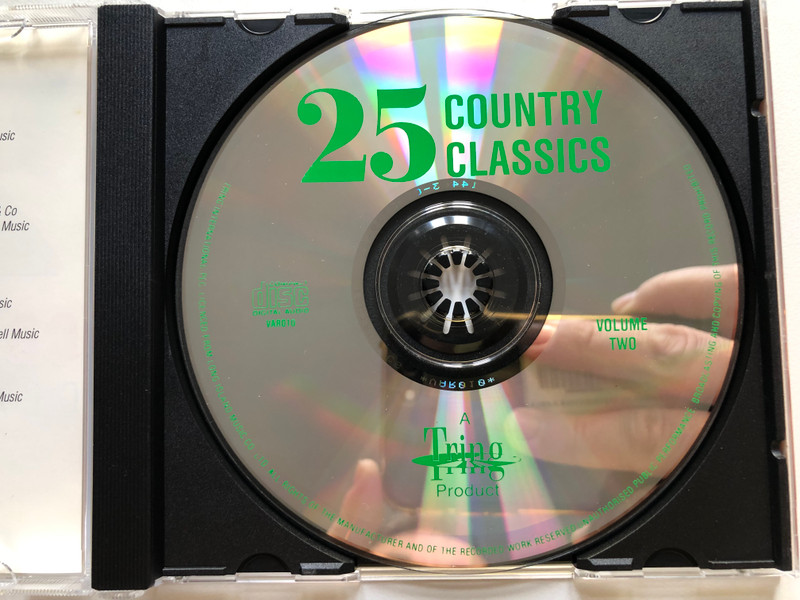 25 Country Classics: Volume 2 / Tring Audio CD / VAR010
