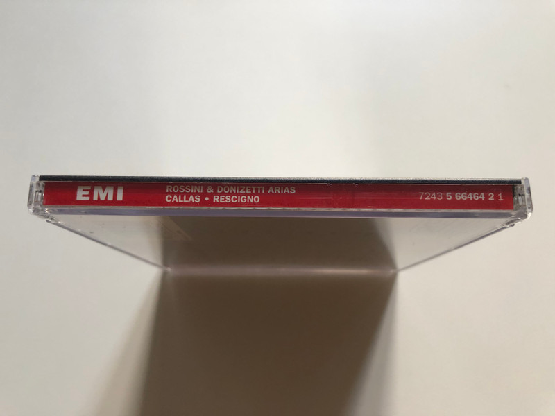Maria Callas - Rossini, Donizetti: Arias = Airs = Arien - Orchestre De La Société Des Concerts Du Conservatoire, Nicola Rescigno / EMI Classics Audio CD 1997 Stereo / 724356646421