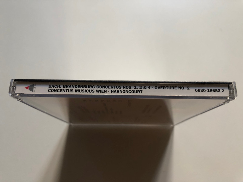 Bach - Brandenburg Concertos Nos. 1, 2 & 4 - Nikolaus Harnoncourt / Classical Diamonds / TELDEC Audio CD 1997 / 0630-18653-2
