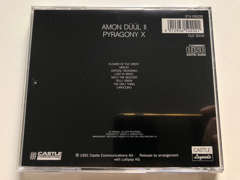 Amon Düül2 – Pyragony 10th / Castle Legends Audio CD 1991 / CLC 5020