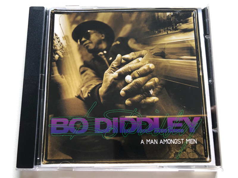 Bo Diddley – A Man Amongst Men / Code Blue Audio CD 1996 / 0630-14817-2