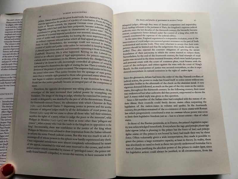 THE NEW CAMBRIDGE MEDIEVAL HISTORY / Volume VI c.1300-c.1415 / EDITED BY MICHAEL JONES / CAMBRIDGE UNIVERSITY PRESS / Hardcover (9780521362900)