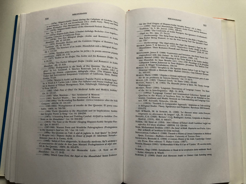LOVE SONGS FROM AL-ANDALUS / History, Structure and Meaning of the Kharja / BY OTTO ZWARTJES / BRILL LEIDEN NEW YORK KOLN 1997 / Hardcover (9789004106949)