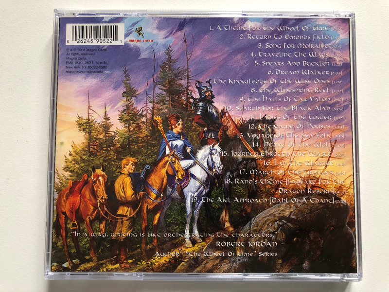A Soundtrack For The Wheel Of Time - Performed, Produced And Writted By Robert Berry / Magna Carta Audio CD 2001 / MAX-9052-2