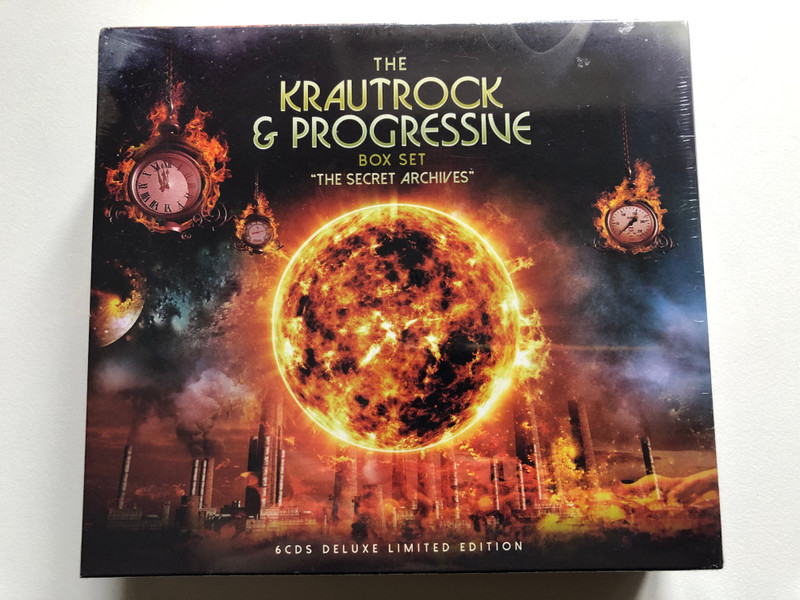 The Krautrock & Progressive Box Set "The Secret Archives" / 6CDs Deluxe Limited Edition / Music Brokers 6x Audio CD, Box Set 2018 / MBB7261
