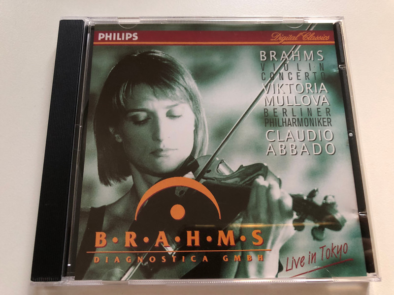 Violin Concerto (Live In Tokyo) / Brahms, Viktoria Mullova, Berliner Philharmoniker, Claudio Abbado / Audio CD