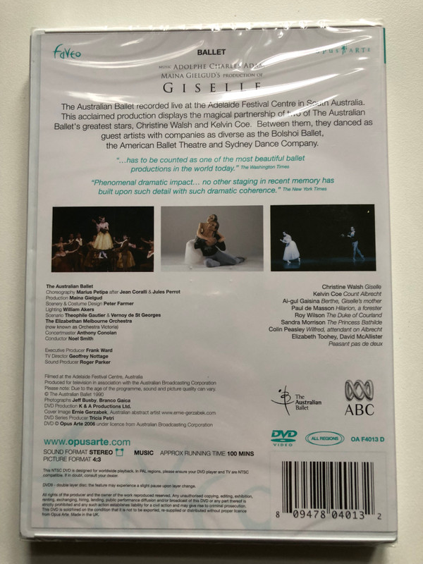  MAINA GIELGUD'S PRODUCTION OF GISELLE  The Australian Ballet  ADELAIDE FESTIVAL CENTRE (809478040132)