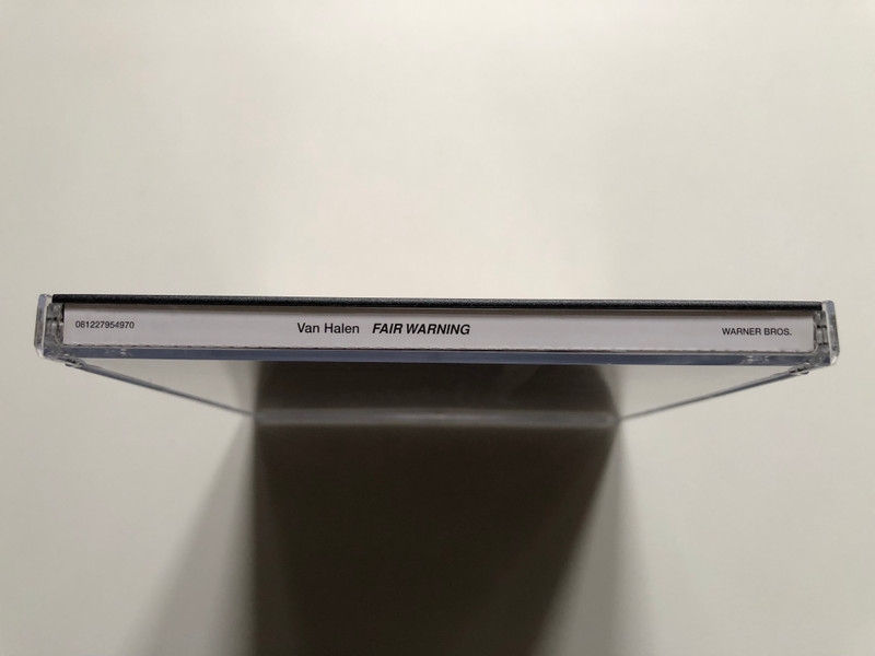 Van Halen – Fair Warning / Warner Bros. Records Audio CD / 081227954970