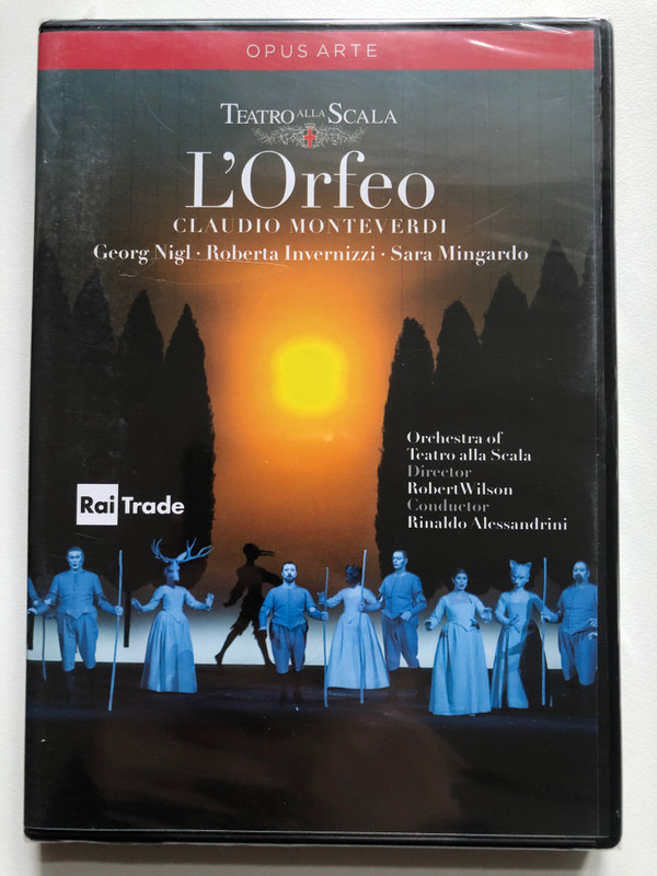 CLAUDIO MONTEVERDI L'Orfeo  Orchestra of Teatro alla Scala  Teatro alla Scala  OPUS ARTE (809478010449)