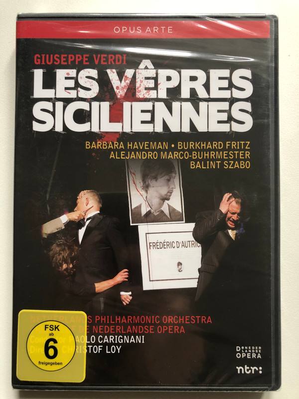 Giuseppe Verdi Les vêpres siciliennes  NETHERLANDS PHILHARMONIC ORCHESTRA  CHORUS OF DE NEDERLANDSE OPERA  OPUS ARTE (809478010609)