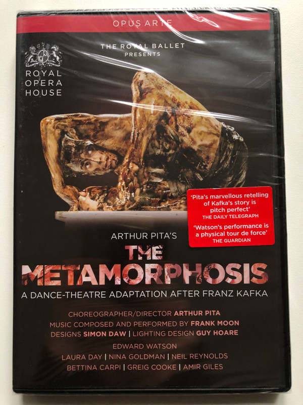 ARTHUR PITA'S TME METAMORPHOSIS  A DANCE-THEATRE ADAPTATION AFTER FRANZ KAFKA  ROYAL OPERA HOUSE  OPUS ARTE (809478011262)