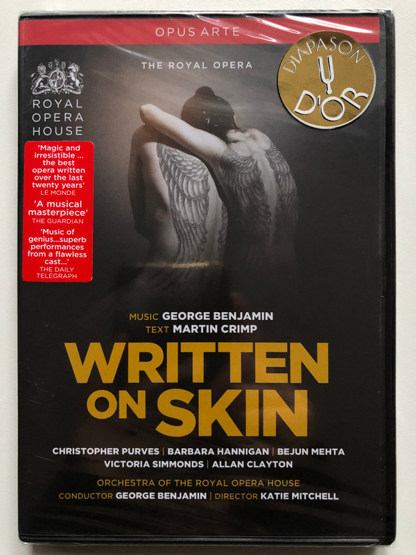  Written on Skin  ORCHESTRA OF THE ROYAL OPERA HOUSE  OPUS ARTE (809478011255)