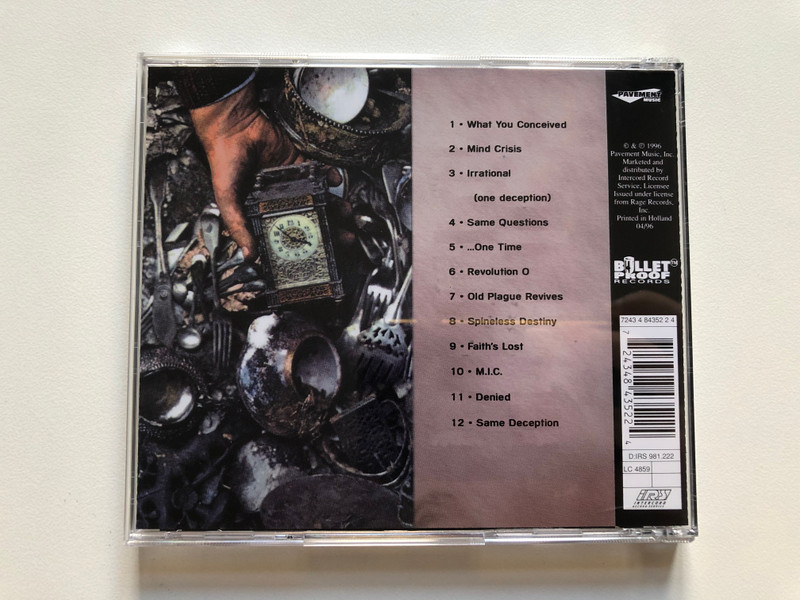 Perpetua - Irrational / Bullet Proov Records / Audio CD (724348435224)
