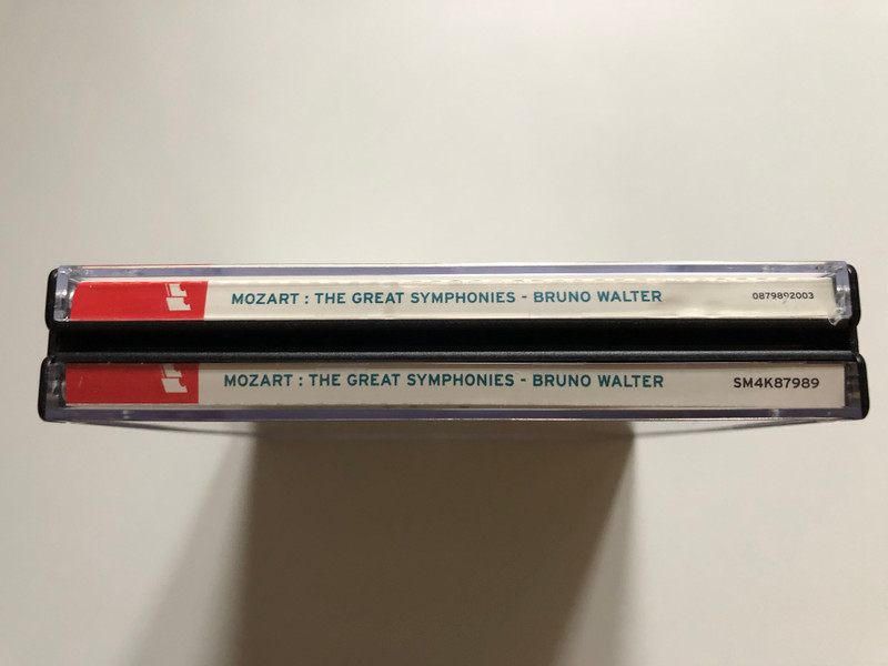 Bruno Walter - Mozart: The Great Symphonies / Columbia Legends / Sony Classical 4x Audio CD 2003 / SMK487989