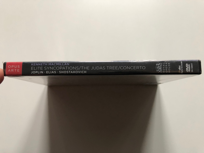 THREE BALLETS BY KENNETH MACMILLAN  ELITE SYNCOPATIONS , THE JUDAS TREE , CONCERTO  ROYAL OPERA HOUSE  OPUS ARTE (809478010388)