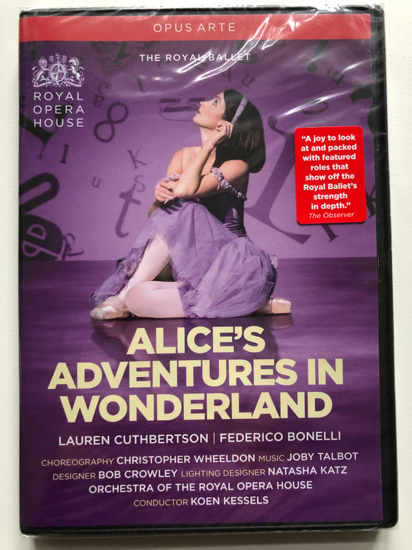 Talbot Alice's Adventures in Wonderland  ORCHESTRA OF THE ROYAL OPERA HOUSE  Opus Arte (809478012696)