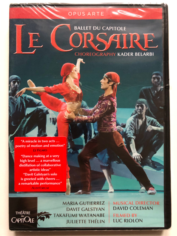 Adam Le Corsaire  BALLET DU CAPITOLE  Théâtre du Capitole  Opus Arte (809478011293)