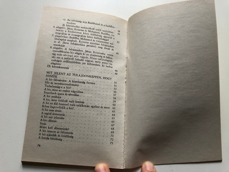 Jézus Krisztus vagy Buddha, Mohamed, hinduizmus / Mit jelent ez: én hiszek / Dr. Gerhard Bergmann / Primo Evangéliumi Kiadó / Paperback (9637837221)