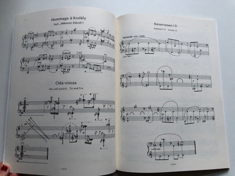 KURTAG - JÁTÉKOK VOL. 2 / Gyorgy Kurtag / Partition classique Piano / Editio Musica Budapest / Paperback (9790080083789)