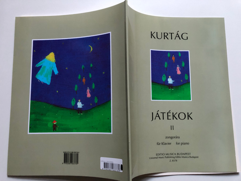 KURTAG - JÁTÉKOK VOL. 2 / Gyorgy Kurtag / Partition classique Piano / Editio Musica Budapest / Paperback (9790080083789)