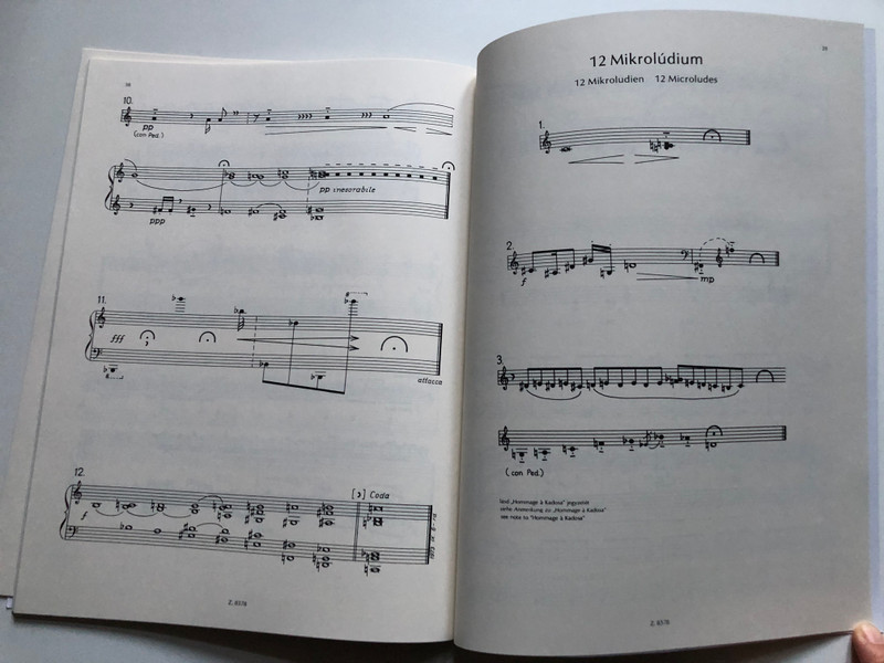 KURTAG - JÁTÉKOK VOL. 2 / Gyorgy Kurtag / Partition classique Piano / Editio Musica Budapest / Paperback (9790080083789)