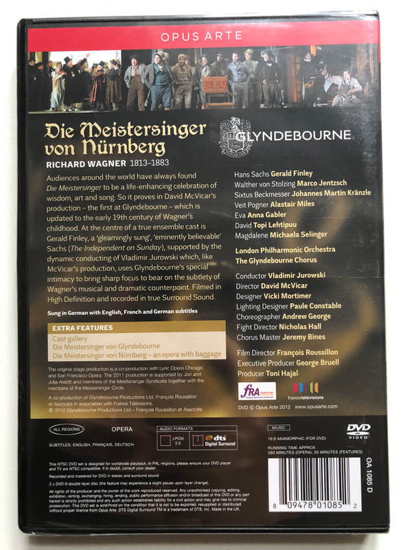 Wagner  Die Meistersinger Von Nurnberg  London Philharmonic Orchestra  The Glyndebourne Chorus (809478010852)