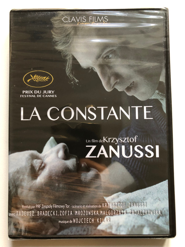 LA CONSTANTE / Un film deKrzysztof ZANUSSI / CLAVIS FILMS / PRIX DU JURY FESTIVAL DE CANNES / CNC / DVD Video (3700246905868)