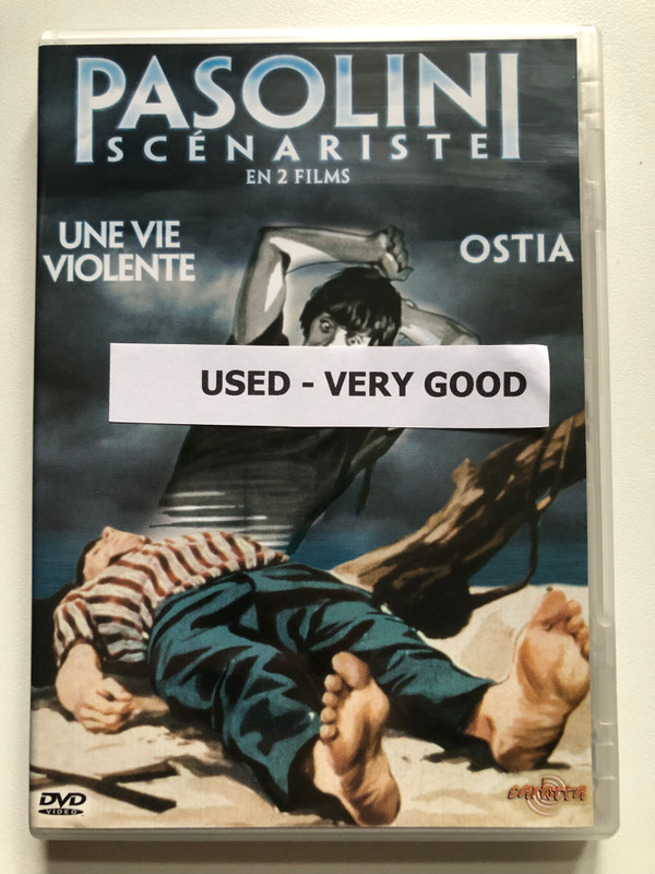 PASOLINI SCÉNARISTE / EN 2 FILMS / UNE VIE VIOLENTE, OSTIA / DVD Video (3333297869348)