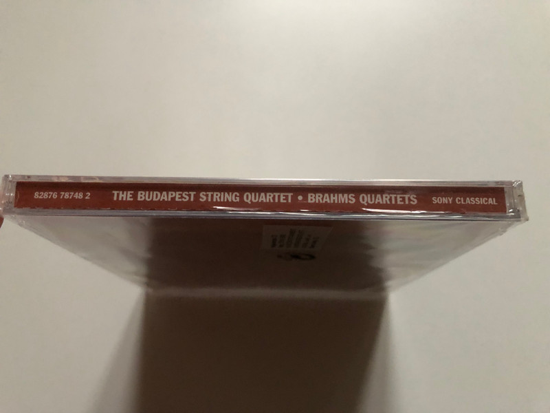 Brahms - The Three String Quartets; Piano Quartet In F Minor - The Budapest String Quartet, Rudolf Serkin / Sony Classical Great Performances / Sony Classical 2x Audio CD 2005 / 82876 78748 2