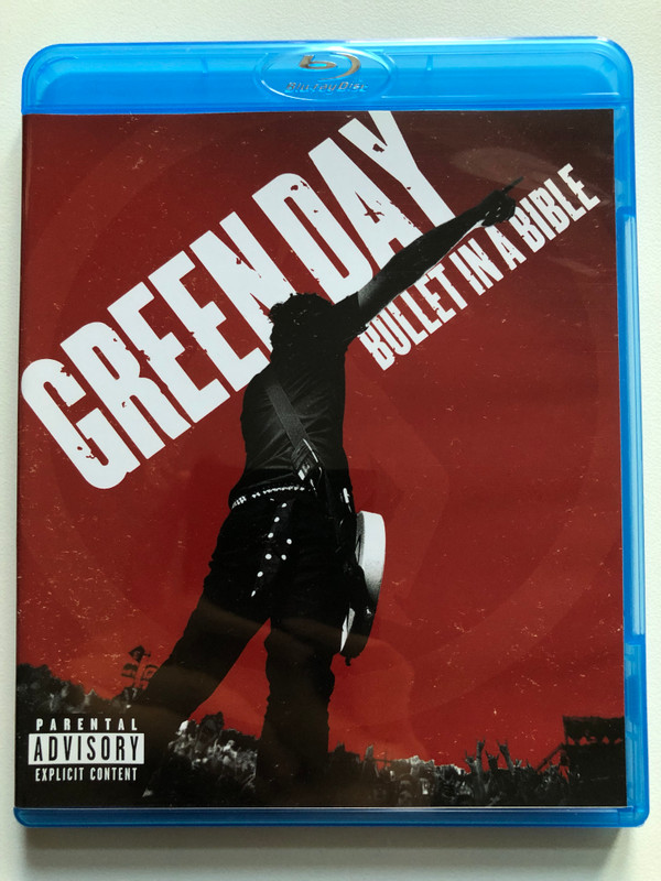 GREEN DAY - BULLET IN A BIBLE / PARENTAL ADVISORY EXPLICIT CONTENT / Blu-ray DVD Video (075993999334)