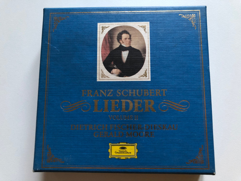 Franz Schubert: Lieder Volume II - Dietrich Fischer-Dieskau, Gerald Moore / Deutsche Grammophon 9x Audio CD, Box Set / 437 225 2