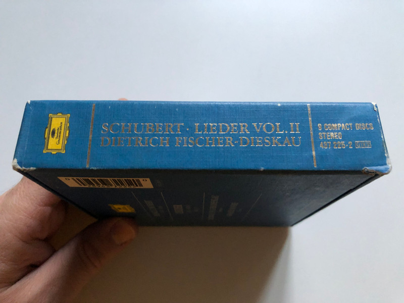 Franz Schubert: Lieder Volume II - Dietrich Fischer-Dieskau, Gerald Moore / Deutsche Grammophon 9x Audio CD, Box Set / 437 225 2