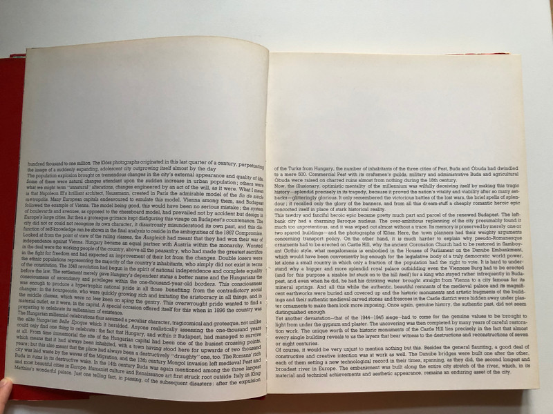 Budapest Anno... / György Klösz / Picture photographs in the studio and outside / Corvina, 1979 / Hardcover (9631304299)