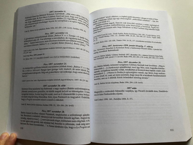 Róna Judit - NAP NAP UTÁN / Babits Mihály életének kronológiája 1883-1908 / BABITS-KRONOLÓGIA 1. / BALASSI KIADO / Paperback (9789635068555)
