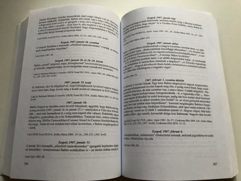 Róna Judit - NAP NAP UTÁN / Babits Mihály életének kronológiája 1883-1908 / BABITS-KRONOLÓGIA 1. / BALASSI KIADO / Paperback (9789635068555)