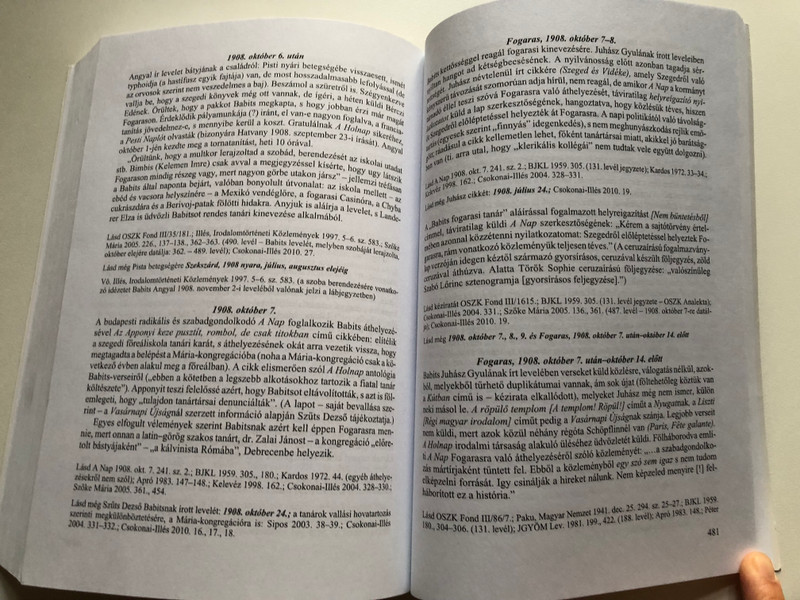 Róna Judit - NAP NAP UTÁN / Babits Mihály életének kronológiája 1883-1908 / BABITS-KRONOLÓGIA 1. / BALASSI KIADO / Paperback (9789635068555)