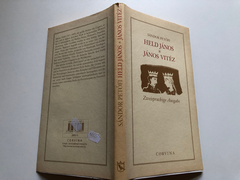 Petőfi Sándor: Held János - János vitéz / Zweisprachige Ausgabe / Corvina Kiadó / Paperback (9789631349931)