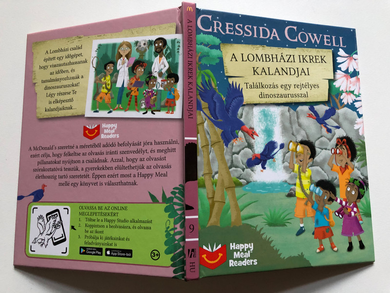 A lombházi ikrek kalandjai - Találkozás egy rejtélyes dinoszaurusszal / Cressida Cowell / Hodder Children's Books, 2019 / Hardcover (9781444917482)