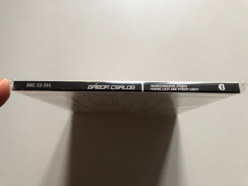 Gábor Csalog – Transcendental Etudes: Ferenc Liszt And György Ligeti / Budapest Music Center Records Audio CD 2004 / BMC CD 095