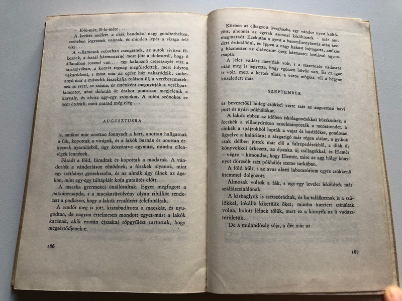 FEKETE ISTVÁN - Csí / ÉS MÁS ELBESZÉLÉSEK / MORA FERENC KÖNYVKIADÓ BUDAPEST, 1974 / Hardcover
