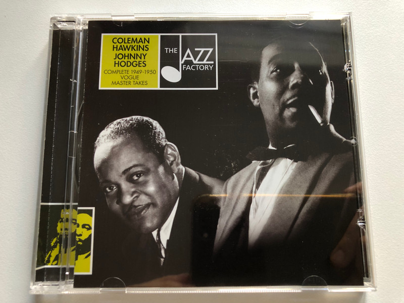 Coleman Hawkins, Johnny Hodges – Complete 1949-1950 Vogue Master Takes / The Jazz Factory Audio CD 2001 / JFCD 22840
