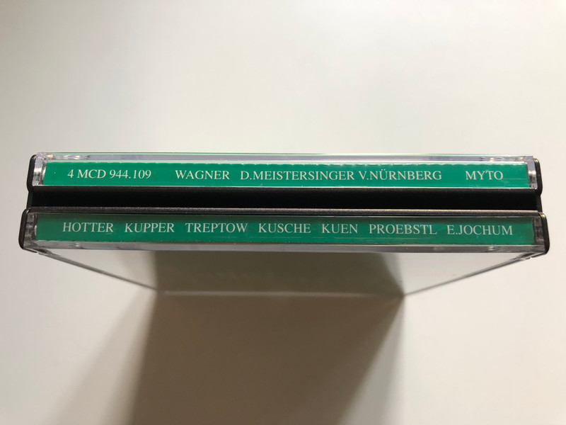 Richard Wagner: Die Meistersinger Von Nürnberg - Hotter, Kupper, Treptow, Kusche, Kuen, E. Jochum / München 1949 / Myto Records 4x Audio CD 1994 / 944.109