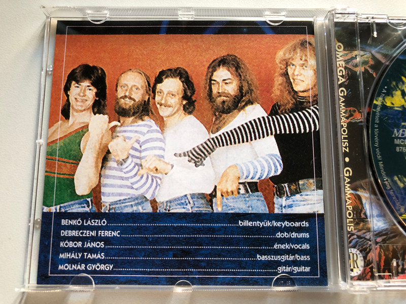 Omega – Gammapolisz • Gammapolis (Omega IX) / Mega Audio CD / MCDA 87619